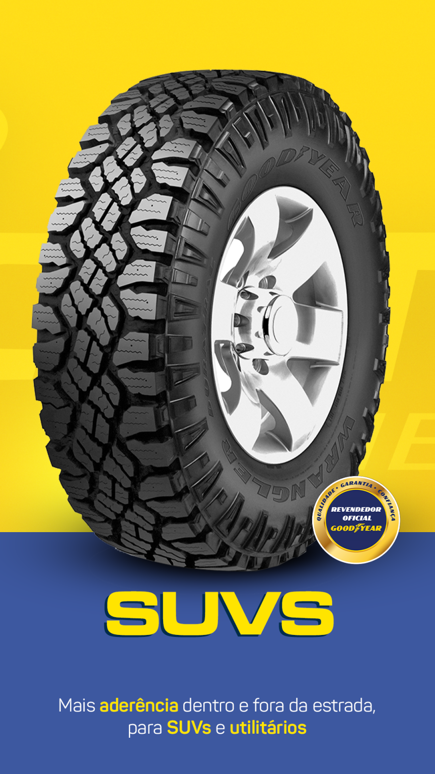 Pneus SUV Utilitário Goodyear Ricamar Pneus